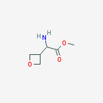 (-)-3-Oxetanylglycine Methyl Ester结构式