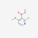 Structure of 2-Chloro-4-Methoxy-3-pyridinecarboxylic acid