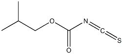 Structure of O-isobutyl carbonisothiocyanatidate