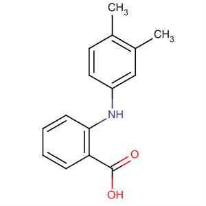 2-[(3,4-Dimethylphenyl)amino]benzoic acid结构式