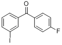 Structure of 4-FLUORO-3'-IODOBENZOPHENONE