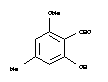 2-hydroxy-6-methoxy-4-methylbenzaldehyde结构式