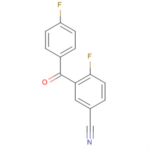 Structure of 4-Fluoro-3-[(4-fluorophenyl)carbonyl]benzenecarbonitrile