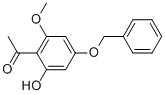 Structure of 1-(4-BENZYLOXY-2-HYDROXY-6-METHOXY-PHENYL)-ETHANONE