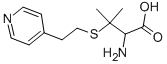 S-BETA-(4-PYRIDYLETHYL)-DL-PENICILLAMINE结构式