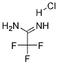 2,2,2-Trifluoroacetimidamide hydrochloride结构式