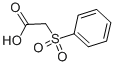 Structure of (PHENYLSULPHONYL)ACETIC ACID