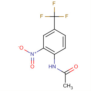 Acetamide, N-[2-nitro-4-(trifluoromethyl)phenyl]-结构式