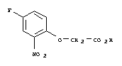 (4-fluoro-2-nitrophenoxy)acetic acid结构式