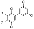 Structure of 2,3,3',4,5,5'-HEXACHLOROBIPHENYL