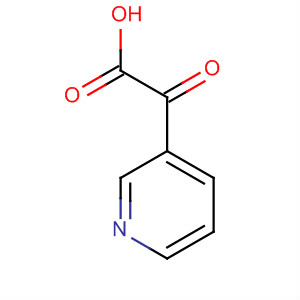 2-氧代-2-(3-吡啶基)乙酸3-吡啶基乙醛酸结构式