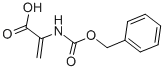 Chemical structure of Z-DEHYDRO-ALA-OH