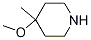 Chemical structure of 4-Methoxy-4-methyl-piperidine