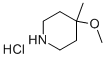 4-甲氧基-4-甲基哌啶盐酸盐结构式