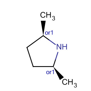 (2S)-2β,5α-Dimethylpyrrolidine结构式