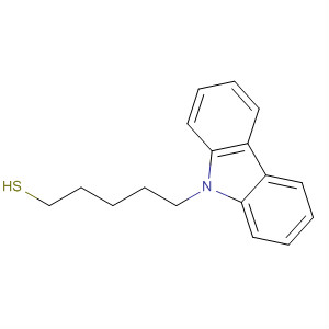 Structure of 9H-Carbazole-9-pentanethiol