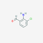 2-Amino-3-chlorobenzaldehyde结构式