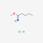 methyl valerimidate hydrochloride结构式