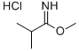 Structure of METHYL 2-METHYLPROPANIMIDIC ACID HYDROCHLORIDE