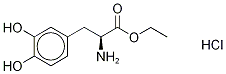 Structure of L-DOPA Ethyl Ester Hydrochloride
