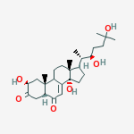 3-dehydroecdysone结构式