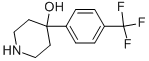 4-(4-TRIFLUOROMETHYL-PHENYL)-PIPERIDIN-4-OL结构式