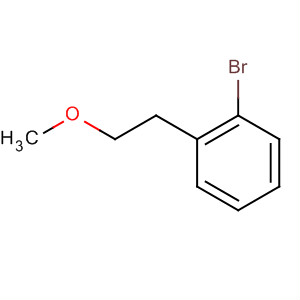Structure of Benzene, 1-bromo-2-(2-methoxyethyl)-