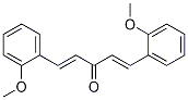 1,4-Pentadien-3-one, 1,5-bis(2-methoxyphenyl)-, (1E,4E)-结构式