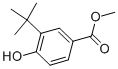 3-TERT-BUTYL-4-HYDROXYBENZOIC ACID METHYL ESTER结构式