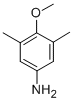 (4-甲氧基-3,5-二甲基苯)胺结构式