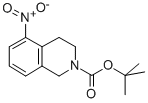 Structure of 5-NITRO-3,4-DIHYDRO-1H-ISOQUINOLINE-2-CARBOXYLIC ACID TERT-BUTYL ESTER