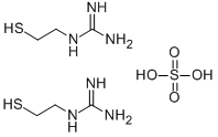 (2-MERCAPTOETHYL)-GUANIDINE SULFATE结构式
