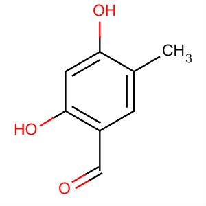 Structure of Benzaldehyde, 2,4-dihydroxy-5-methyl-