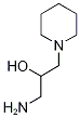 1-Amino-3-piperidin-1-ylpropan-2-ol结构式