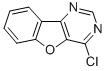 Structure of 4-chlorobenzofurano[3,2-d]pyrimidine