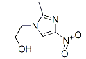 Structure of alpha,2-dimethyl-4-nitro-1H-imidazole-1-ethanol