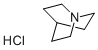 Structure of QUINUCLIDINE HYDROCHLORIDE