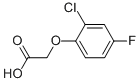 Structure of (2-CHLORO-4-FLUOROPHENOXY)ACETIC ACID