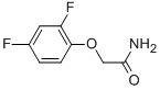 Structure of 2-(2,4-difluorophenoxy)acetamide
