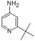 2-叔丁基吡啶-4-胺结构式
