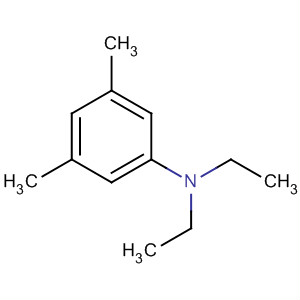 Benzenamine, N,N-diethyl-3,5-dimethyl-结构式