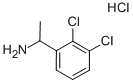 (+/-)-2,3-DICHLORO-ALPHA-METHYLBENZYLAMINE HYDROCHLORIDE结构式