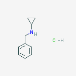 Structure of N-Cyclopropylbenzylamine HCl
