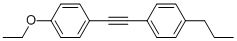 Structure of 1-(2-(4-ETHOXYPHENYL)ETHYNYL)-4-PROPYLBENZENE