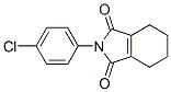 3,4,5,6-Tetrahydro-N-(4-chlorophenyl)phthalimide结构式