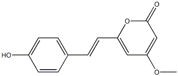 4'-羟基-5,6-脱氢醉椒素结构式