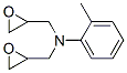 N-(2-甲基苯基)-N-(1,2-环氧丙基)-环氧乙烷基甲胺结构式
