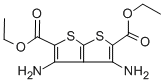 Structure of 3,4-DIAMINO-THIENO[2,3-B]THIOPHENE-2,5-DICARBOXYLIC ACID DIETHYL ESTER
