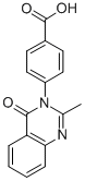 Structure of 4-(2-METHYL-4-OXO-4 H-QUINAZOLIN-3-YL)-BENZOIC ACID