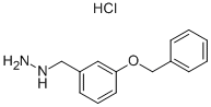 Structure of (3-BENZYLOXY-BENZYL)-HYDRAZINE HYDROCHLORIDE